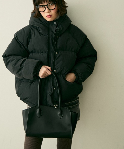full/fill.(フルフィル)の「faux leather boston bag / フェイクレザーボストンバッグ(ボストンバッグ・レディース・ブラウン/ブラック・FREE)」の16枚目の写真