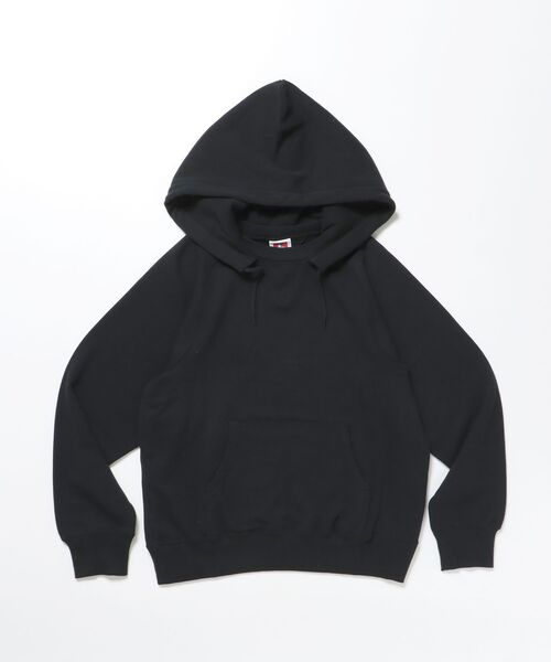 BEN DAVIS/WHITE LABEL(ベンデイビス ホワイトラベル)の「【BEN DAVIS(ベンデイビス)】70’S FIT AFTER HOODIE / ビッグシルエット プルオーバー フーディ 裏毛 ワッフル 短丈(パーカー・メンズ・オフホワイト/グレー/レッド/ブラック・X-LARGE/LARGE/MEDIUM)」の5枚目の写真