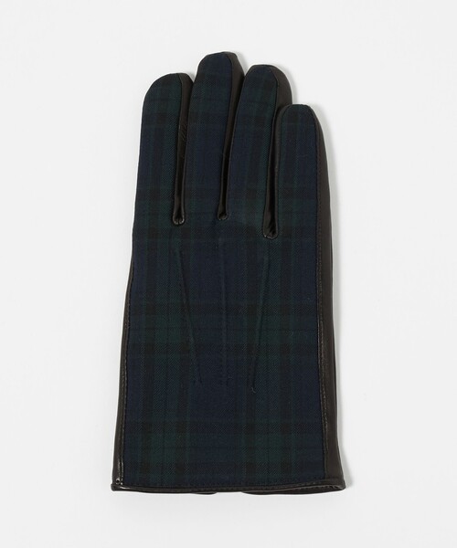 UNITED ARROWS(ユナイテッドアローズ)の「ブラックウォッチ コンビ グローブ(手袋・メンズ・その他1・8/8h)」の3枚目の写真