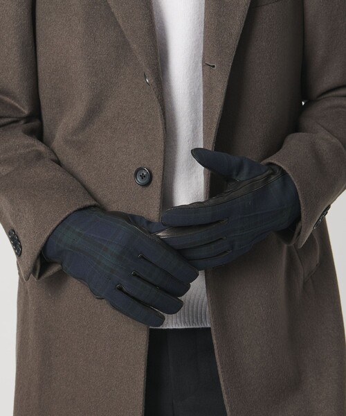 UNITED ARROWS(ユナイテッドアローズ)の「ブラックウォッチ コンビ グローブ(手袋・メンズ・その他1・8/8h)」の7枚目の写真
