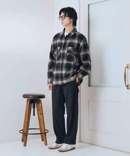 Dickies(ディッキーズ)の「【DICKIES/ディッキーズ】TCツイル デニム ワイドイージーパンツ(その他パンツ・メンズ・ブラック/スミクロ/インディゴブルー・X-LARGE/LARGE/MEDIUM)」の13枚目の写真