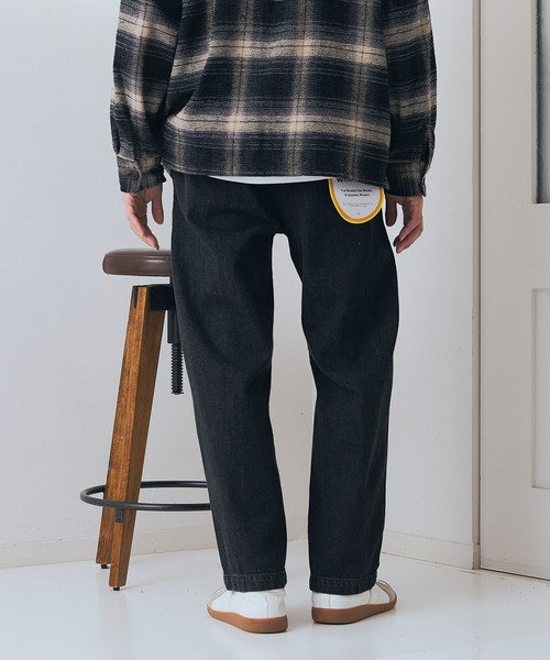 Dickies(ディッキーズ)の「【DICKIES/ディッキーズ】TCツイル デニム ワイドイージーパンツ(その他パンツ・メンズ・ブラック/スミクロ/インディゴブルー・X-LARGE/LARGE/MEDIUM)」の8枚目の写真