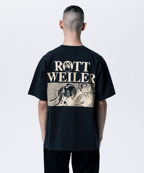ROTTWEILER(ロットワイラー)の「DOGRACE TEE(Tシャツ/カットソー・メンズ・スミクロ・S/M/L/XL)」の2枚目の写真