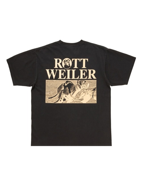 ROTTWEILER(ロットワイラー)の「DOGRACE TEE(Tシャツ/カットソー・メンズ・スミクロ・S/M/L/XL)」の4枚目の写真