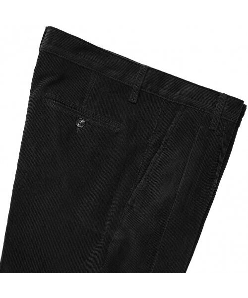 sortie（ソルティ）の「Two Pleats Corduroy Trousers (Black)（その他パンツ・メンズ・その他・SMALL/LARGE/X-LARGE）」の6枚目の写真