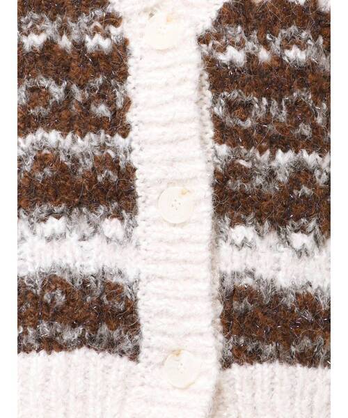 セール】ローゲージラメニットカーディガン（カーディガン/ボレロ