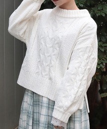 axes femme | モールヤーンニット(ニット/セーター)