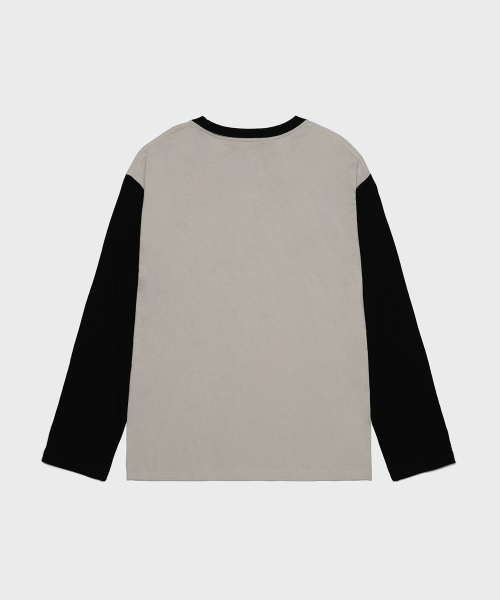 SAINTPAIN(セイントペイン)の「SPコラージュロングスリーブライトベージュ(Tシャツ/カットソー・メンズ・その他・MEDIUM/LARGE)」の2枚目の写真