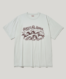 VINTAGE INSPIRED H&H T-SHIRT_LIGHT GREY