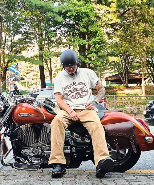 RUSTICCLUB(ラスティッククラブ)の「VINTAGE INSPIRED H&H T-SHIRT_LIGHT GREY(Tシャツ/カットソー・レディース・その他・SMALL/MEDIUM/LARGE)」の5枚目の写真