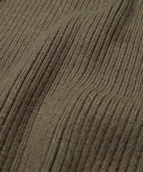 suade（スエード）の「FANCY CROP KNIT ZIP UP [BROWN]（ニット/セーター・レディース・その他・FREE）」の6枚目の写真