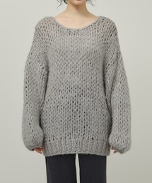 ADAM ET ROPE' | 【EMOELLE】ローゲージニットプルオーバー(ニット/セーター)