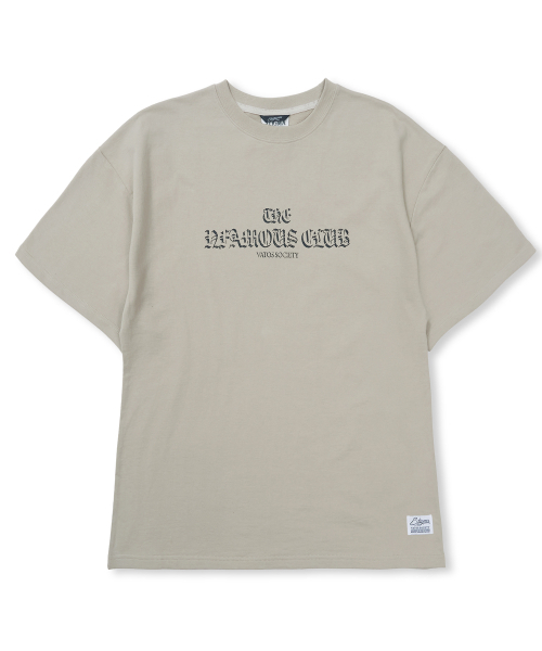 STIGMA(スティグマ)の「インファマス セミオーバーサイズTシャツ ベージュ(Tシャツ/カットソー・メンズ・その他・MEDIUM/LARGE/X-LARGE)」の1枚目の写真