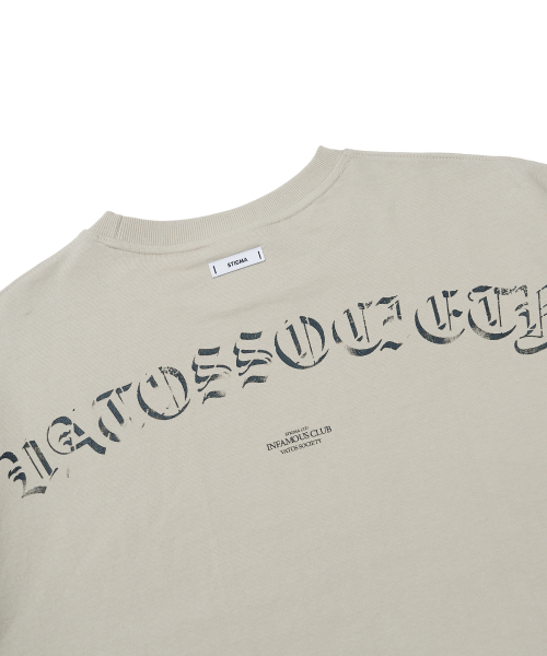 STIGMA(スティグマ)の「インファマス セミオーバーサイズTシャツ ベージュ(Tシャツ/カットソー・メンズ・その他・MEDIUM/LARGE/X-LARGE)」の6枚目の写真