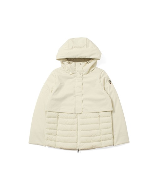 CAPEHORN（ケープホーン）の「(CAPE HORN)CASABLANCA（ダウンジャケット/コート・レディース・ホワイト/ブラック・M/S）」の6枚目の写真