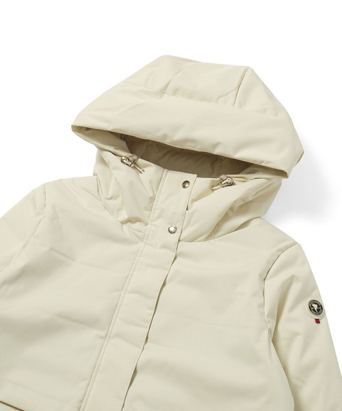 CAPEHORN（ケープホーン）の「(CAPE HORN)CASABLANCA（ダウンジャケット/コート・レディース・ホワイト/ブラック・M/S）」の8枚目の写真