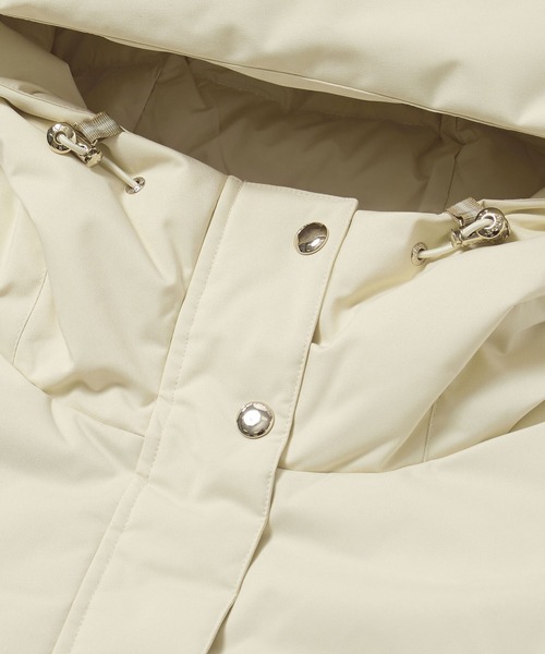 CAPEHORN（ケープホーン）の「(CAPE HORN)CASABLANCA（ダウンジャケット/コート・レディース・ホワイト/ブラック・M/S）」の9枚目の写真