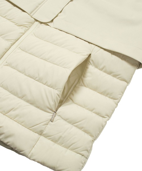 CAPEHORN（ケープホーン）の「(CAPE HORN)CASABLANCA（ダウンジャケット/コート・レディース・ホワイト/ブラック・M/S）」の16枚目の写真