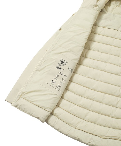 CAPEHORN（ケープホーン）の「(CAPE HORN)CASABLANCA（ダウンジャケット/コート・レディース・ホワイト/ブラック・M/S）」の18枚目の写真