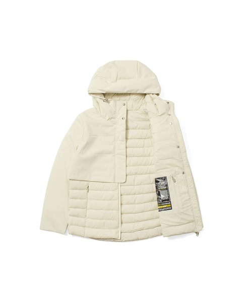 CAPEHORN（ケープホーン）の「(CAPE HORN)CASABLANCA（ダウンジャケット/コート・レディース・ホワイト/ブラック・M/S）」の19枚目の写真