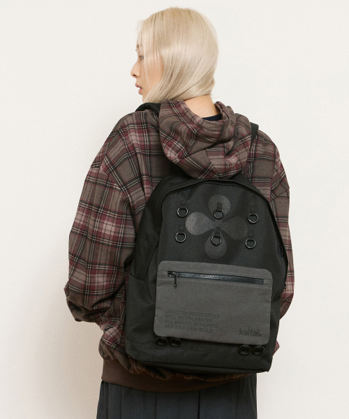 kaifai(カイファイ)の「サークルロスポケットバックパック (ブラック) K25ZE181(バックパック/リュック・レディース・その他・FREE)」の9枚目の写真
