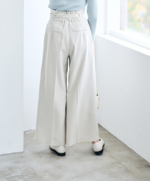 12Twelve Agenda(トゥエルブ アジェンダ)の「ベルト付ハイウエストワイドパンツ(その他パンツ・レディース・グレー/チャコールグレー/ベージュ・M/S)」の22枚目の写真