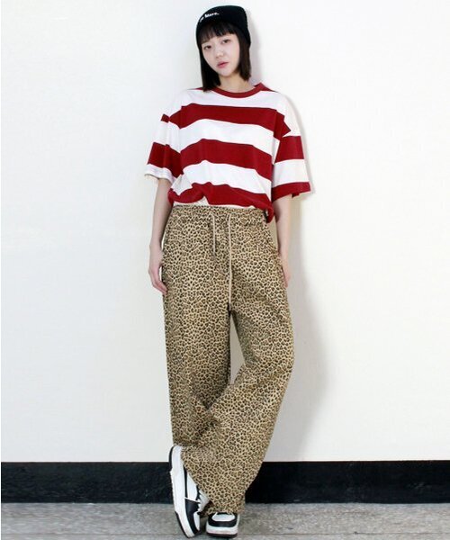 DEMARC(ドゥマーク)の「サイドワンタックレオパードリアルワイドパンツキャメル(その他パンツ・レディース・その他・MEDIUM/LARGE)」の7枚目の写真