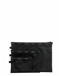 HOWKIDSFUL（ハウキッズフル）の「FLAT POUCH SET (BLACK)（ポーチ）」