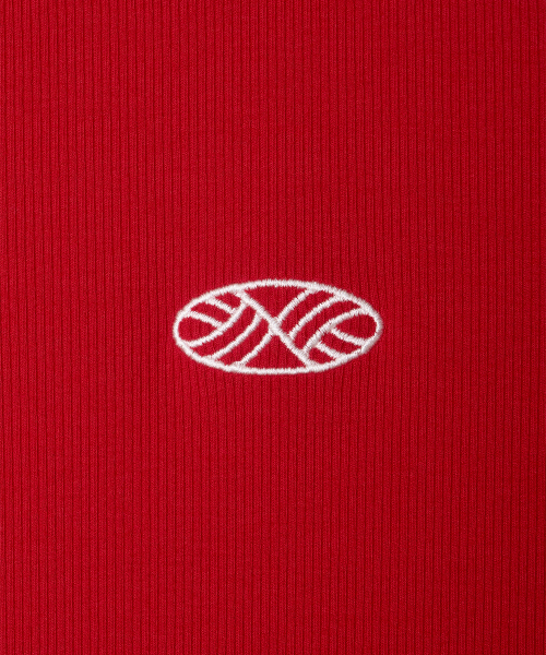 MENASOO(ミナス)の「MNS Span Crop T Shirt_Red(Tシャツ/カットソー・レディース・レッド・1/2)」の15枚目の写真