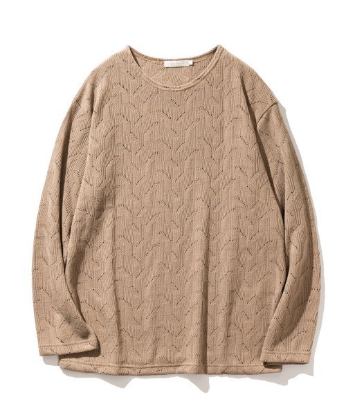 VASTIC(バスティック)の「コムブパターンニット_ベージュ(ニット/セーター・メンズ・その他・LARGE/MEDIUM)」の2枚目の写真