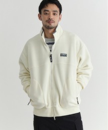 CAMP7（キャンプセブン）の「CAMP7(キャンプ7)【メンズ】フリースフルジップロゴブルゾン（ブルゾン）」