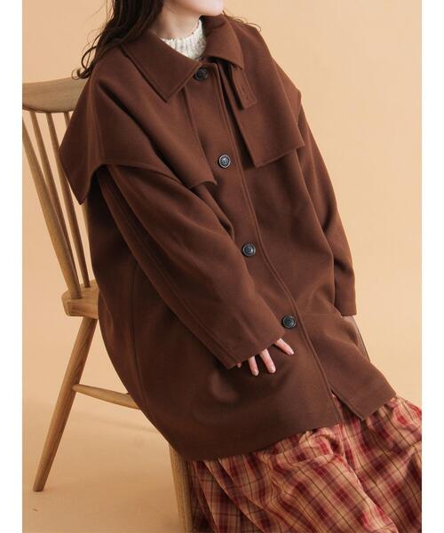 ehka sopo（エヘカソポ）の「グラフチェックコート（その他アウター