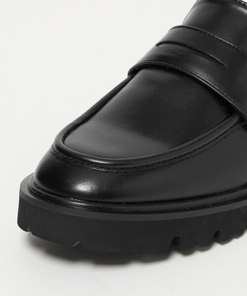 BEAUTY&YOUTH UNITED ARROWS(ビューティーアンドユースユナイテッドアローズ)の「レザーライク コインローファー(ローファー・レディース・ブラック・25cm/24.5cm/24cm/23.5cm/23cm)」の10枚目の写真