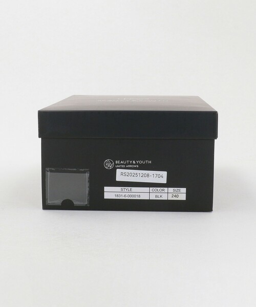 BEAUTY&YOUTH UNITED ARROWS（ビューティーアンドユースユナイテッドアローズ）の「レザーライク コインローファー（ローファー・レディース・ブラック・25cm/24.5cm/24cm/23.5cm/23cm）」の2枚目の写真