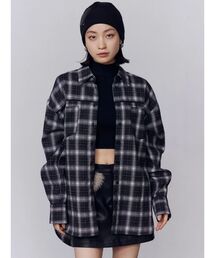 EMODA | エッジレースオーバーシャツ(シャツ/ブラウス)