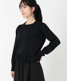 UNIVERVAL MUSE | ポーツポリー_フリルヘムニット(ニット/セーター)