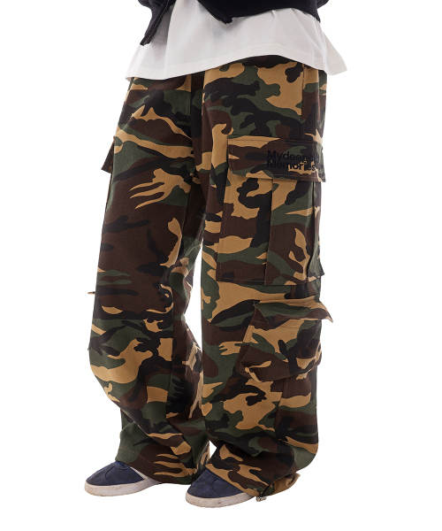 mydeepbluememories(マイディープブルーメモリーズ)の「(PT) MM WIDE MULTI CARGO PANTS(CAMO)(その他パンツ・レディース・デザートカモ・FREE)」の7枚目の写真