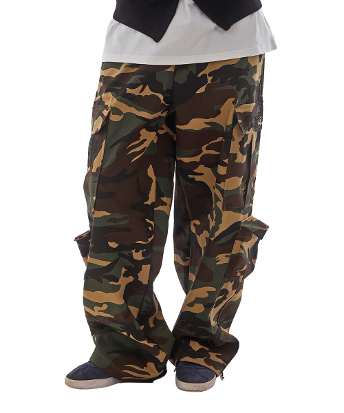 mydeepbluememories(マイディープブルーメモリーズ)の「(PT) MM WIDE MULTI CARGO PANTS(CAMO)(その他パンツ・レディース・デザートカモ・FREE)」の9枚目の写真