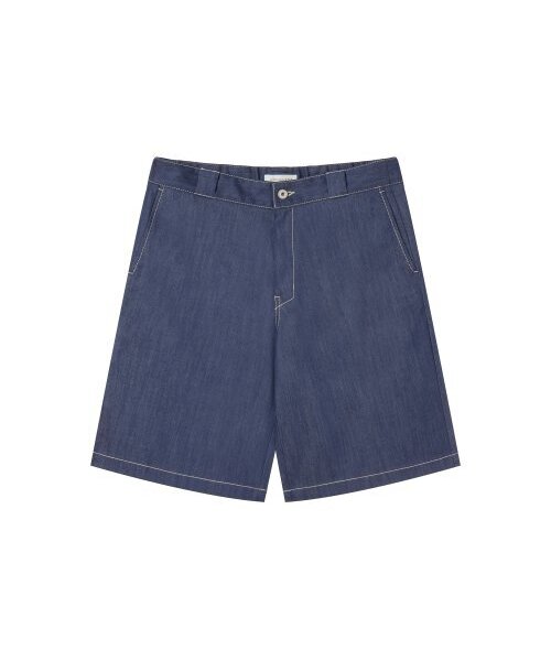 CONTEMENT(コンテメント)の「LYOCELL DENIM LOOSE FIT SHORTS(その他パンツ・メンズ・インディゴブルー・MEDIUM/LARGE/X-LARGE)」の5枚目の写真