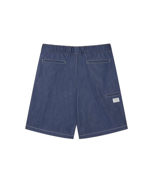 CONTEMENT(コンテメント)の「LYOCELL DENIM LOOSE FIT SHORTS(その他パンツ・メンズ・インディゴブルー・MEDIUM/LARGE/X-LARGE)」の6枚目の写真