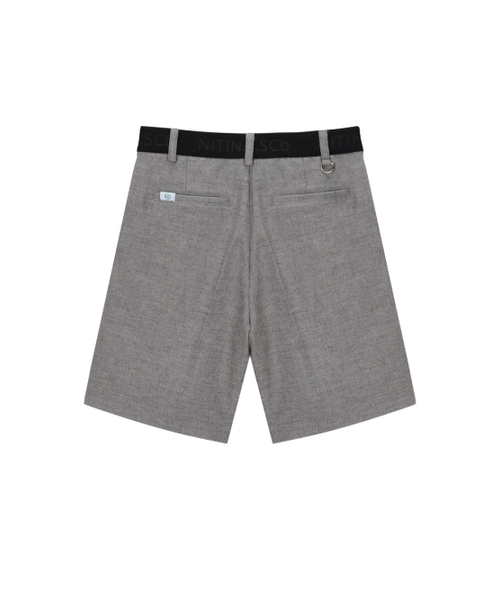 NITINA(ニティナ)の「ウールブレンドクラシックハーフパンツ L/GR(スラックス・レディース・ライトグレー・SMALL/MEDIUM/LARGE)」の2枚目の写真