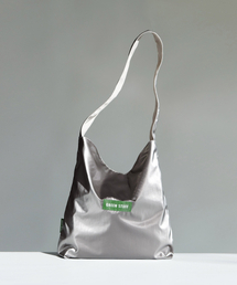 seem full bag 62 - metallic nylon titanium silver