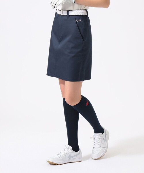 BEAMS GOLF(ビームスゴルフ)の「ORANGE LABEL / USシリーズ SQR ストレッチ タイトスカート(スカート・レディース・ネイビー/ホワイト/ブラック・X-SMALL/LARGE/MEDIUM/SMALL)」の1枚目の写真