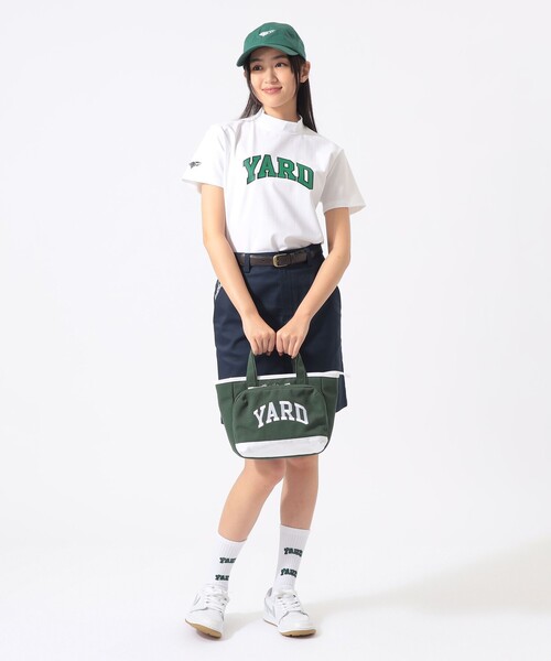 BEAMS GOLF(ビームスゴルフ)の「ORANGE LABEL / USシリーズ SQR ストレッチ タイトスカート(スカート・レディース・ネイビー/ホワイト/ブラック・X-SMALL/LARGE/MEDIUM/SMALL)」の6枚目の写真
