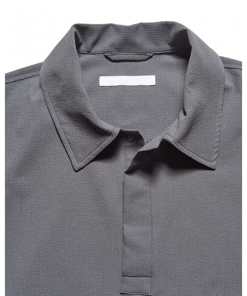 SOPHNET.(ソフネット)の「4WAY STRETCH POLO(ポロシャツ・メンズ・グレー/ネイビー/ブラック・5/4/3/2/1)」の12枚目の写真