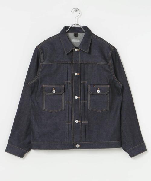 URBAN RESEARCH（アーバンリサーチ）の「SHIOTA　スーピマDENIM JACKET#BEN（デニムジャケット・メンズ・インディゴブルー・SMALL/MEDIUM/LARGE/X-LARGE）」の5枚目の写真