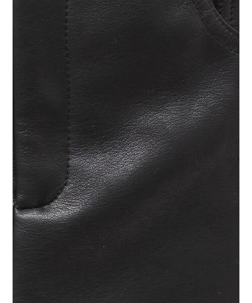 EVRIS(エヴリス)の「フェイクレザーベルトミニスカート【セットアップ着用可能】(スカート・レディース・ブラウン/ブラック・MEDIUM/SMALL)」の14枚目の写真