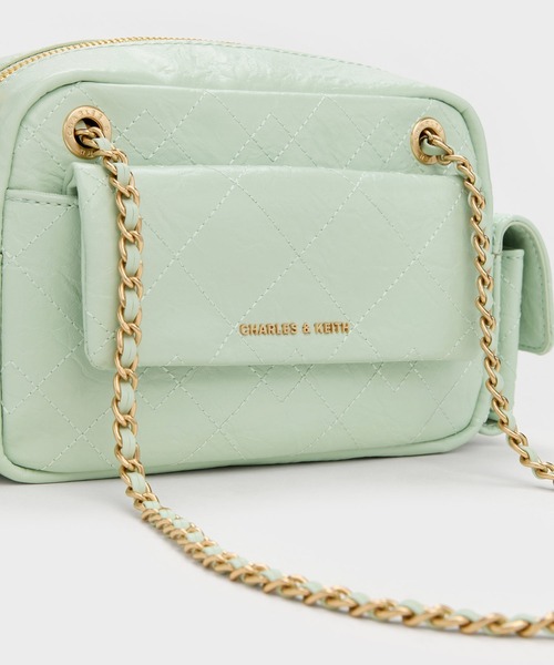 Duo ドゥオ キルトクロスボディーバッグ（ショルダーバッグ）｜CHARLES