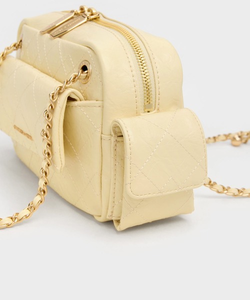 Duo ドゥオ キルトクロスボディーバッグ（ショルダーバッグ）｜CHARLES