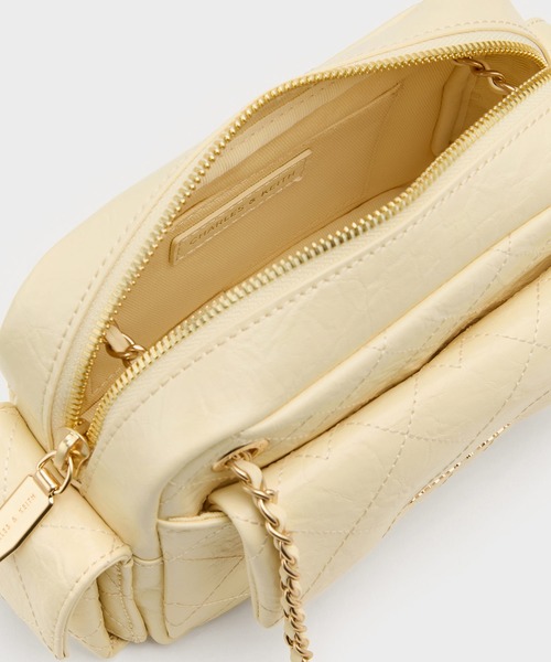 Duo ドゥオ キルトクロスボディーバッグ（ショルダーバッグ）｜CHARLES